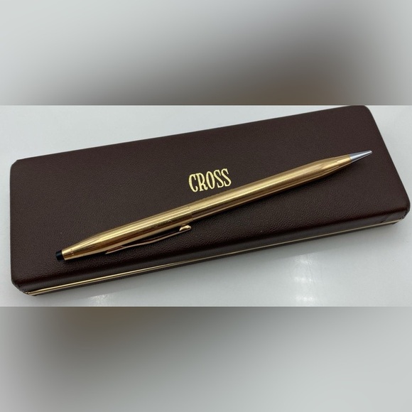 VTG Cross 1/20 14k Gold Fill Mechanical Pencil with Box - Picture 1 of 5